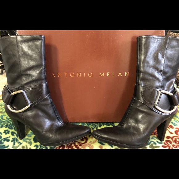 Antonio Melani black booties - Picture 2 of 8